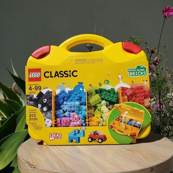 LEGO Classic Creative Suitcase 10713 NEW Take Along Case 213 pieces Blocks brick - Picture 1 of 16